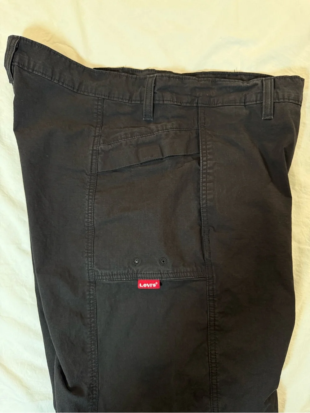 Levi's Men’s Black Cargo Workpants